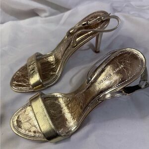 Tory Burch “New “ Double T Buckle Slingback Sandal W/Size 6